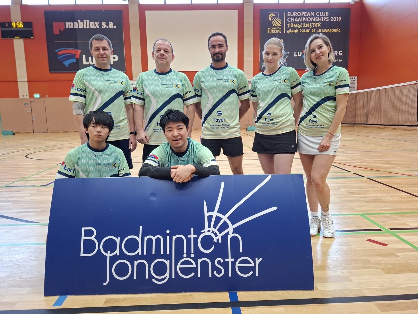 Badminton Jonglënster Team 3
